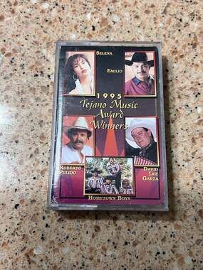 1995 Tejano Music Award Winners Cassette Tape Selena Emilio Navaira EMI Latin